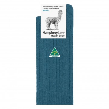 Alpaca Health Sock | Teal